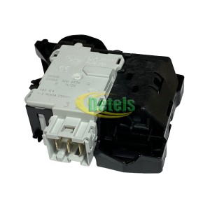 Замок люка (убл) Rold DKS08624 / DKS08635 для стиральной машины Hotpoint-Ariston, Whirlpool, Indesit (C00536021, C00969327)
